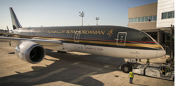 Boeing 787 Dreamliner de Royal Jordanian
