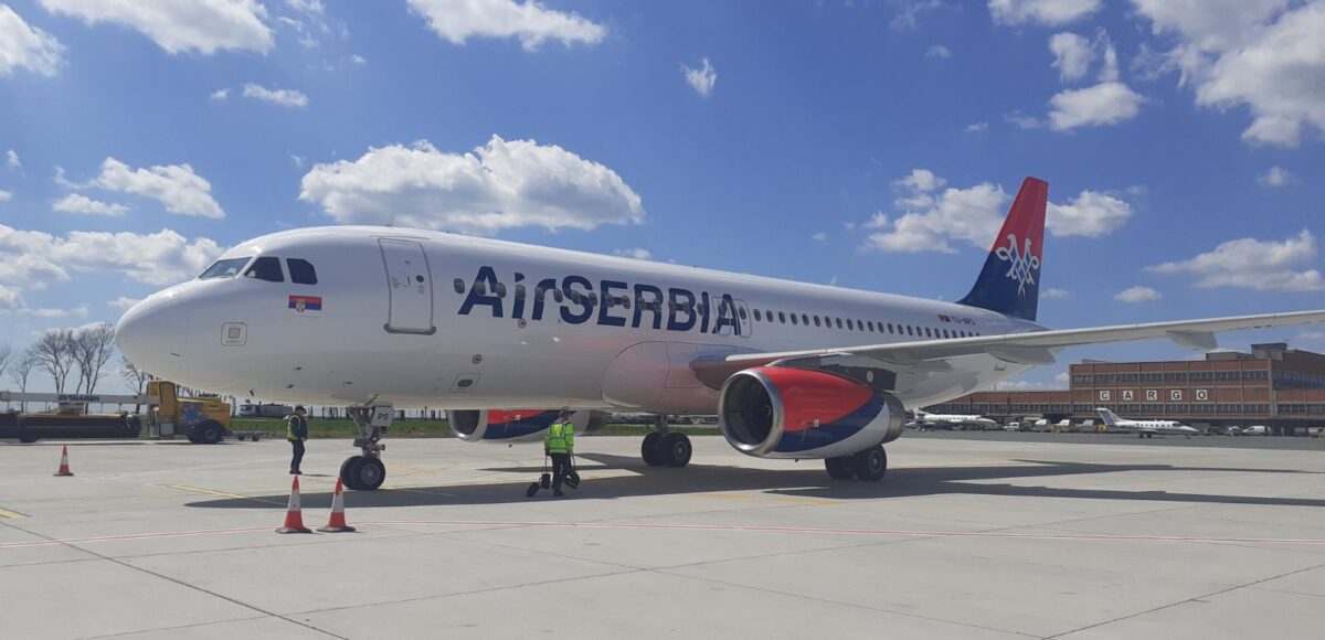 Трећи Ербас А320 националне авио-компаније Србије стигао је у Београд