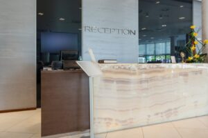 hotel reception