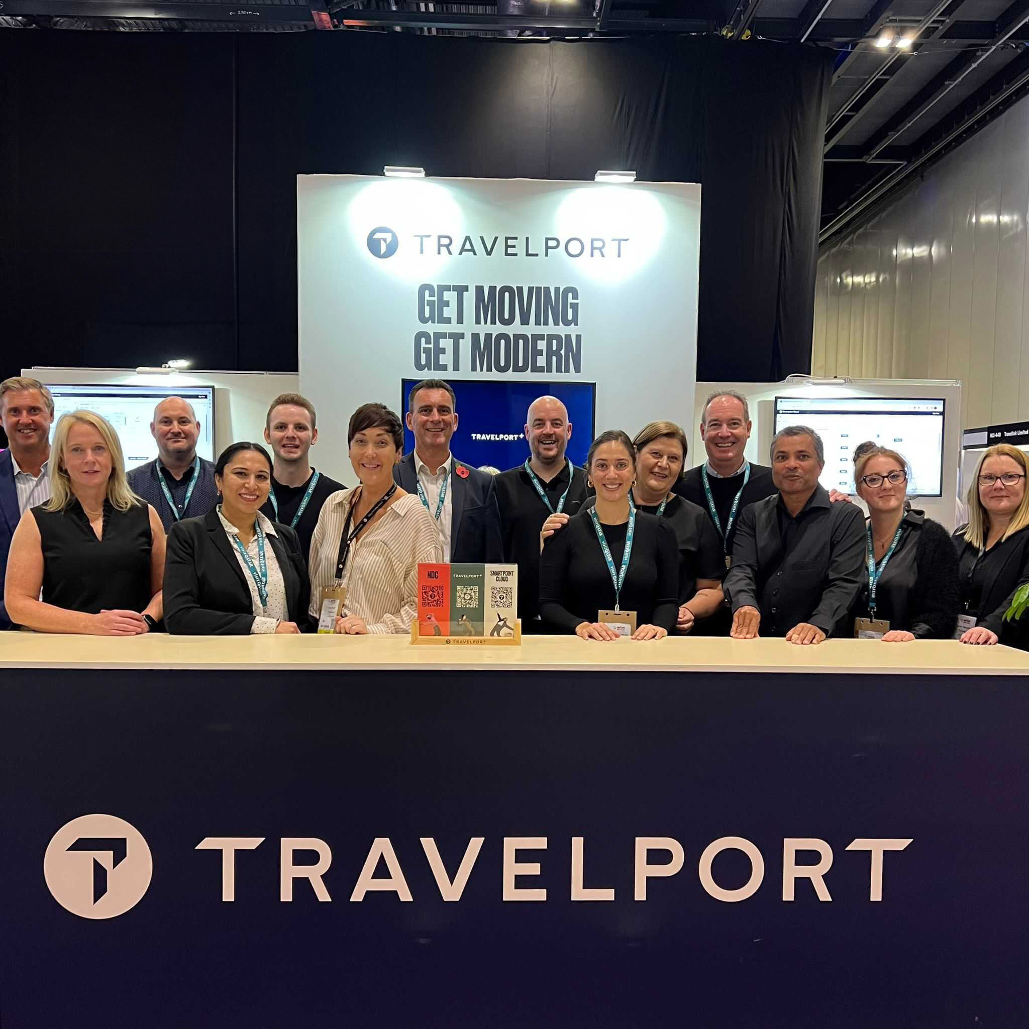 Travelport team at WTMLondon
