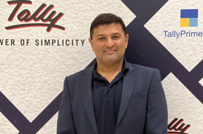 Vikas Panchal, General Manager - Middle East, Tally Solutions.