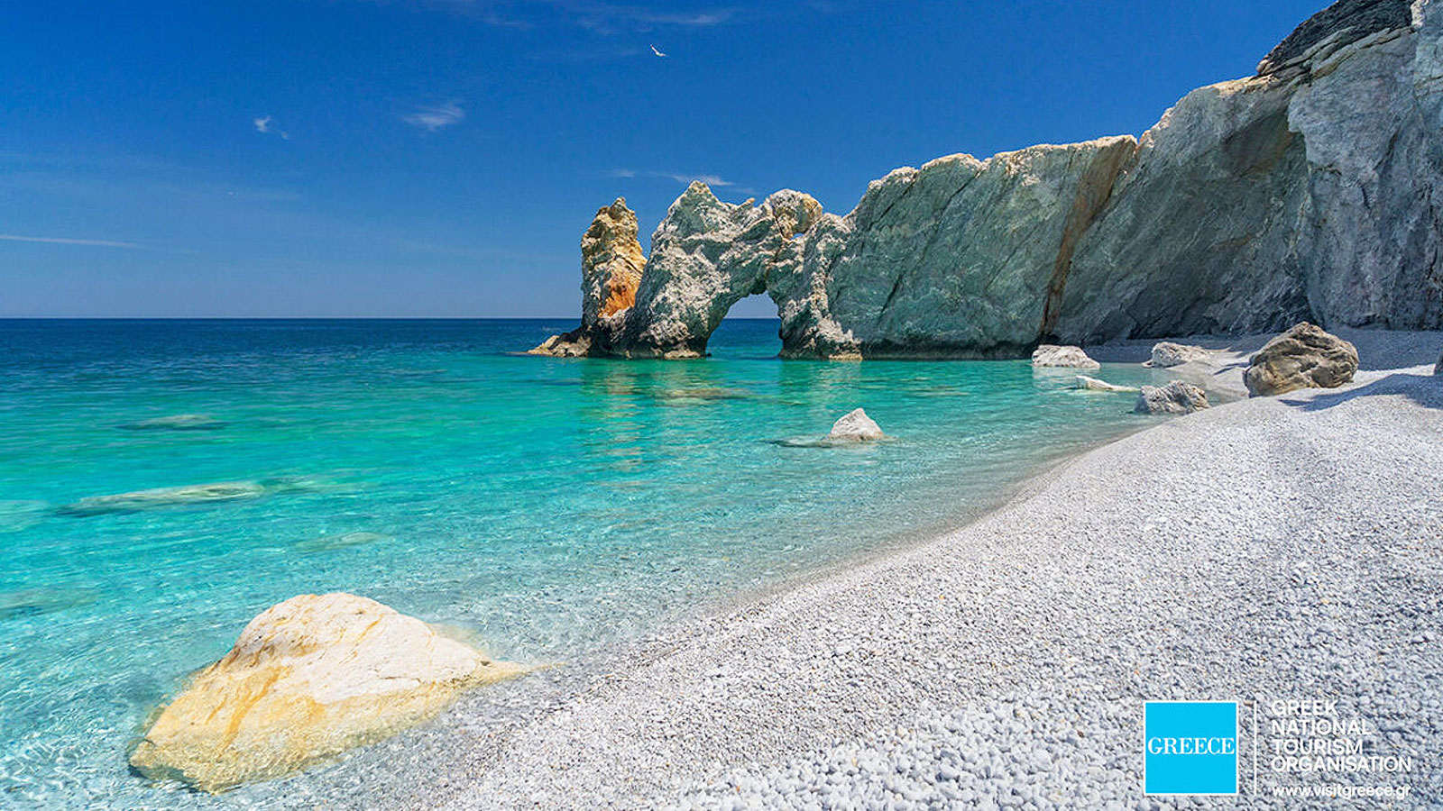 Lalaria Beach, Skiathos, Greece
