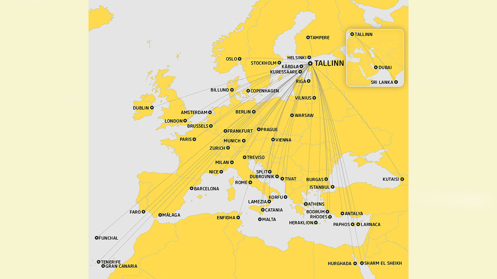 Tallinn Airport chart