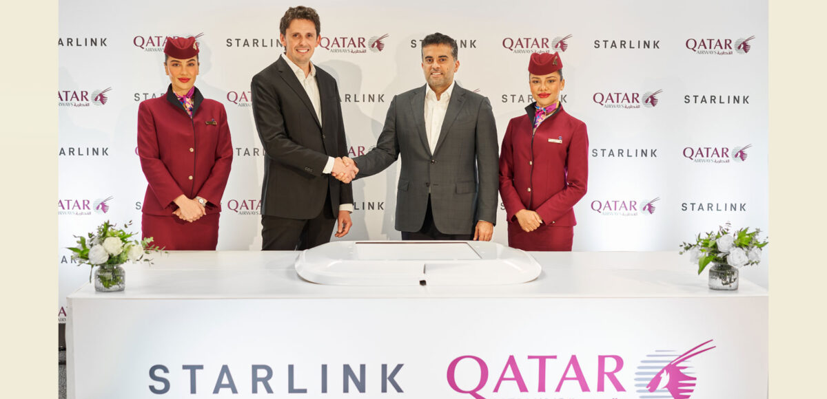 Qatar Airways introduce complimentary Starlink Wi-Fi onboard - Vimarsana News