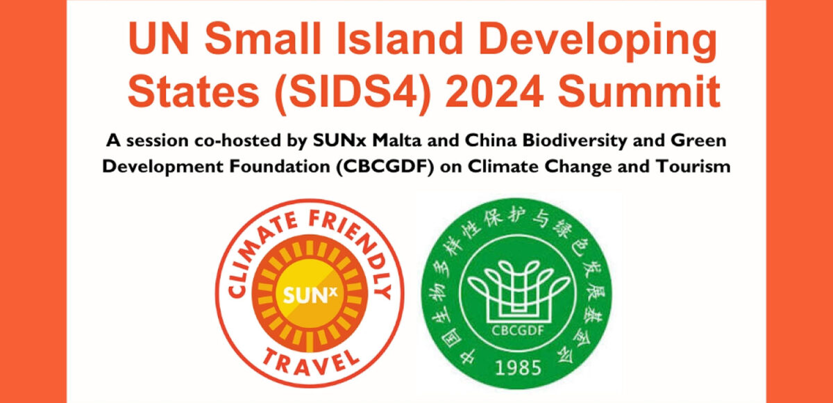 SUNx Malta and CBCGDF co-hosted a session focused on Climate Change and Tourism - Vimarsana News