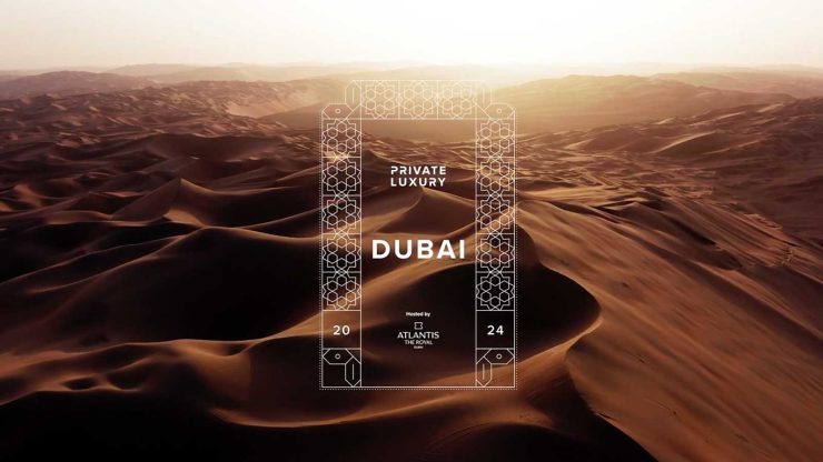 Visual Reference: Private Luxury Events Launch Brand Bew Private Luxury Dubai